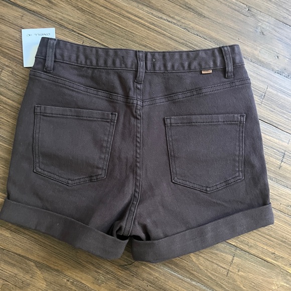 NWT O’Neill brown button up high waisted shorts - Picture 4 of 4